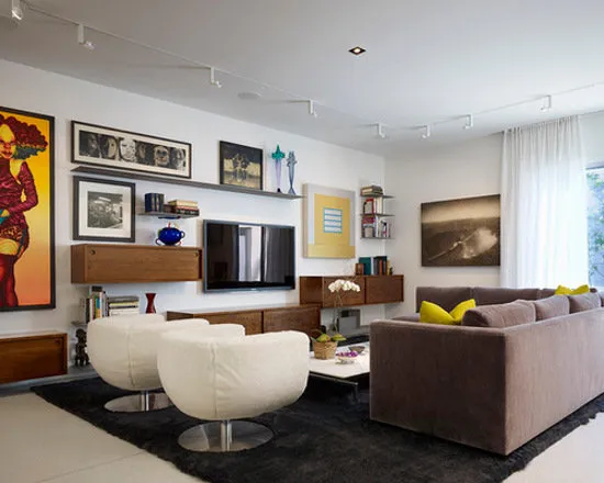 照片:现代客厅,客厅,室内装饰,小贴士 – 我们网站上的照片