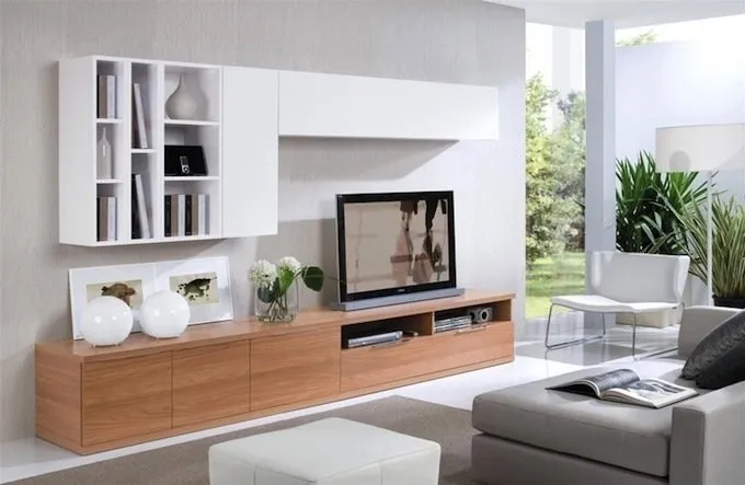 照片：现代客厅，室内装饰，小贴士 – 我们网站上的照片