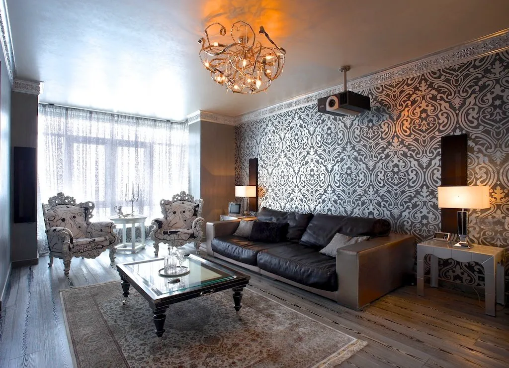 照片：风格客厅，室内装饰，家居装饰，装饰石膏 – 我们网站上的照片