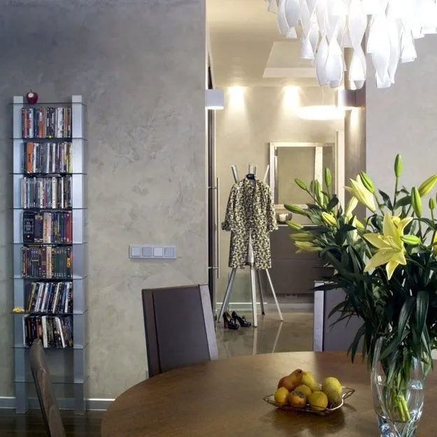 照片：现代风格厨房和餐厅，室内装饰，家居装饰，装饰石膏 – 我们网站上的照片