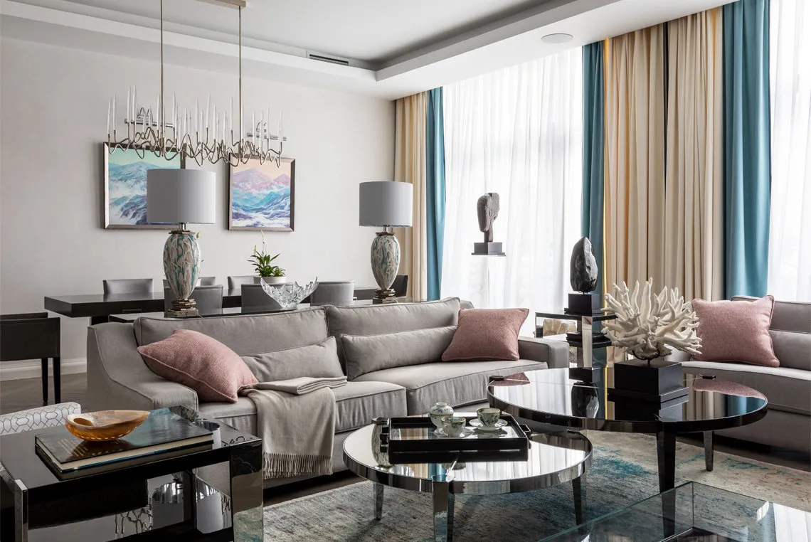 Photo: Living room in Eclectic style, Tips, Victoria Kiorsak, How to choose wall paint color, white color in interior design, white interior, Anastasia Zaytseva, Olga Karayani, Ekaterina Belakova – photo on our website