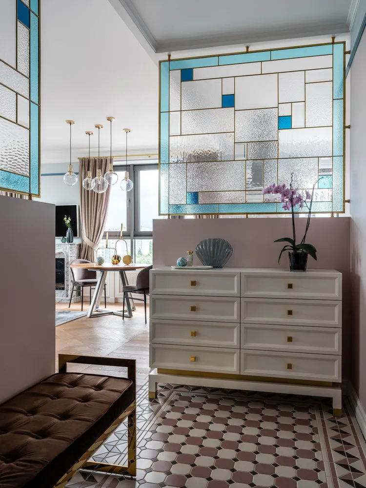 照片：现代风格，客厅，建议 – 我们网站上的照片