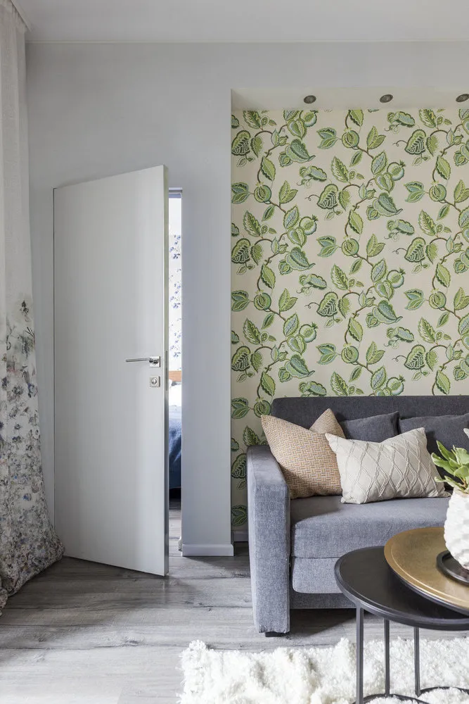 图片：普罗旺斯和乡村风格客厅，技巧，公寓隔音，专业建议，encyclopedia_of_raw_renovation，隔音，奥尔加·杜克文，Domostroy – 网站上的照片