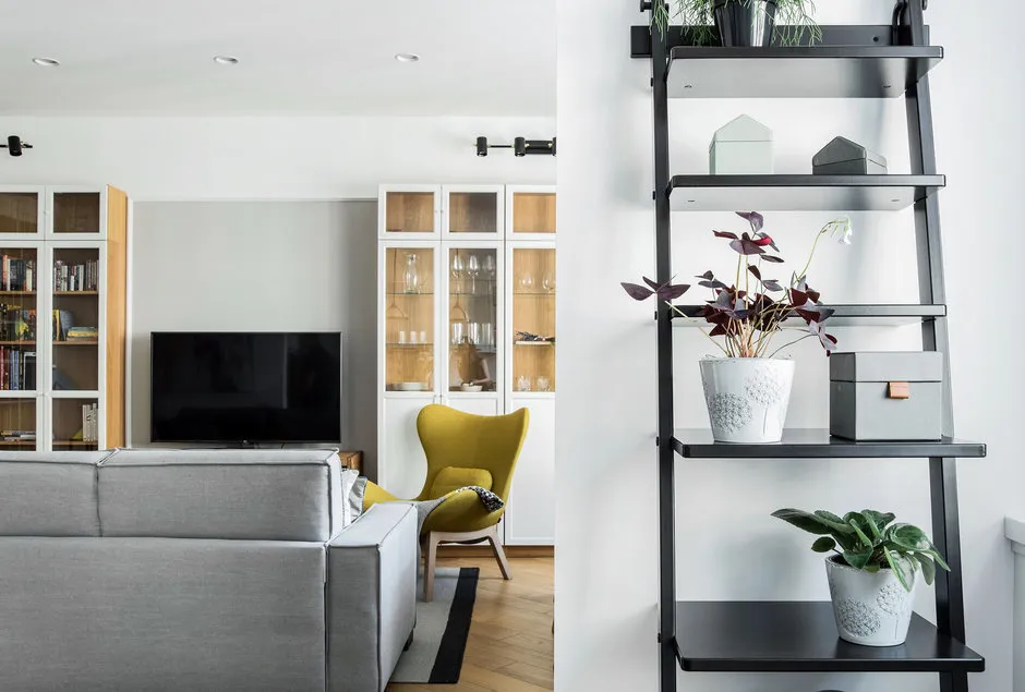 图片：北欧风格客厅，技巧，公寓隔音，专业建议，encyclopedia_of_raw_renovation，隔音，奥尔加·杜克文，Domostroy – 网站上的照片