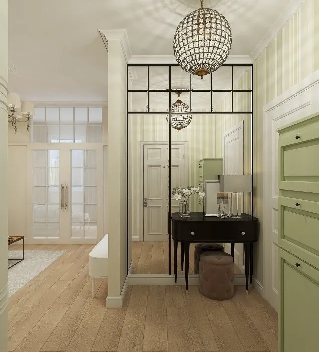 照片:古典风格门厅,现代,公寓,每周项目,车里雅宾斯克,Insomnia,1室,40-60平方米,整体砖结构,住宅小区‘亚历山大罗夫斯基’——我们网站上的照片