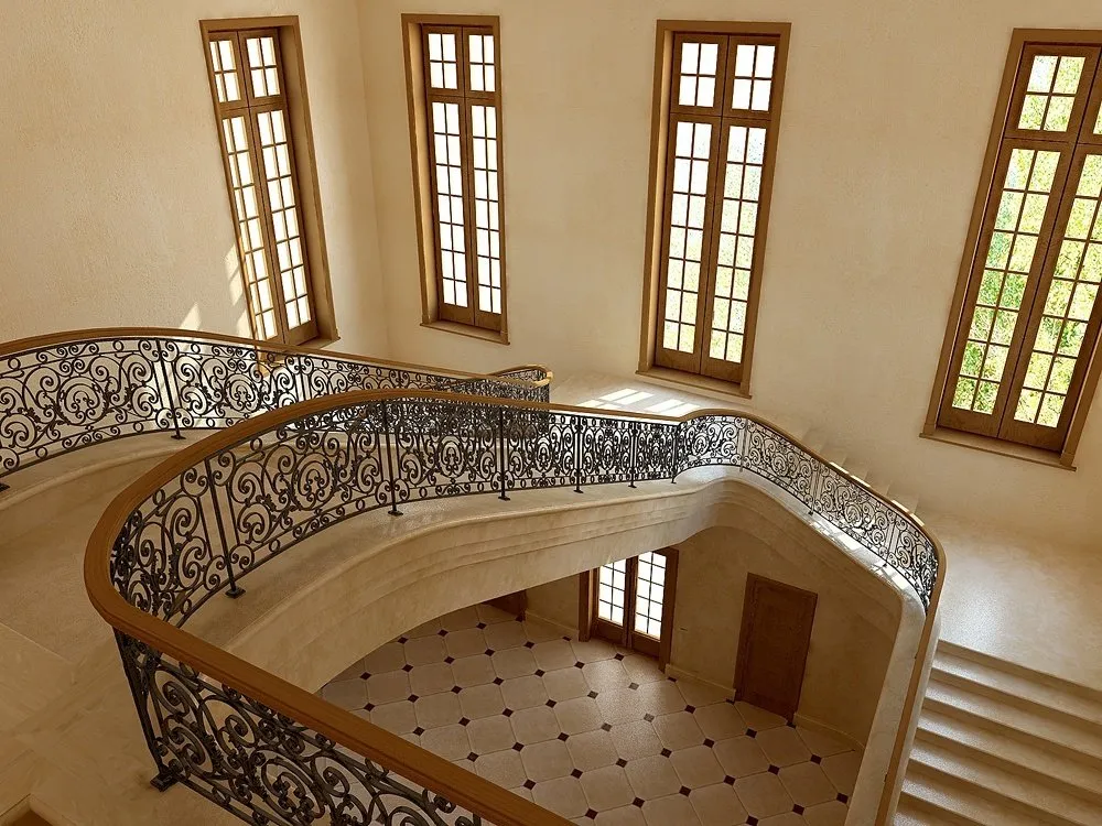 来自作品集古典楼梯和游泳池 – 我们网站上的室内设计照片