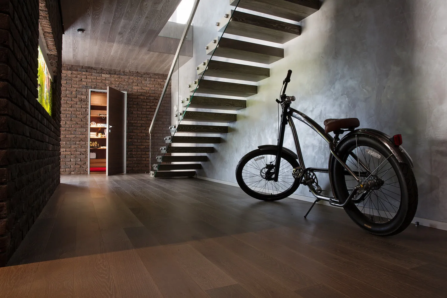 照片：阁楼风格客厅，室内装饰 – 我们网站上的照片