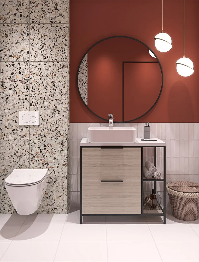 Фото: у стилі, Ванна, Поради, Cersanit, меблі для ванної, підвісні меблі для ванної – фото на нашому сайті