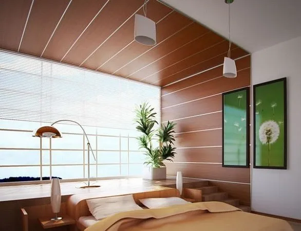 照片:极简风格卧室,小贴士——我们网站上的照片