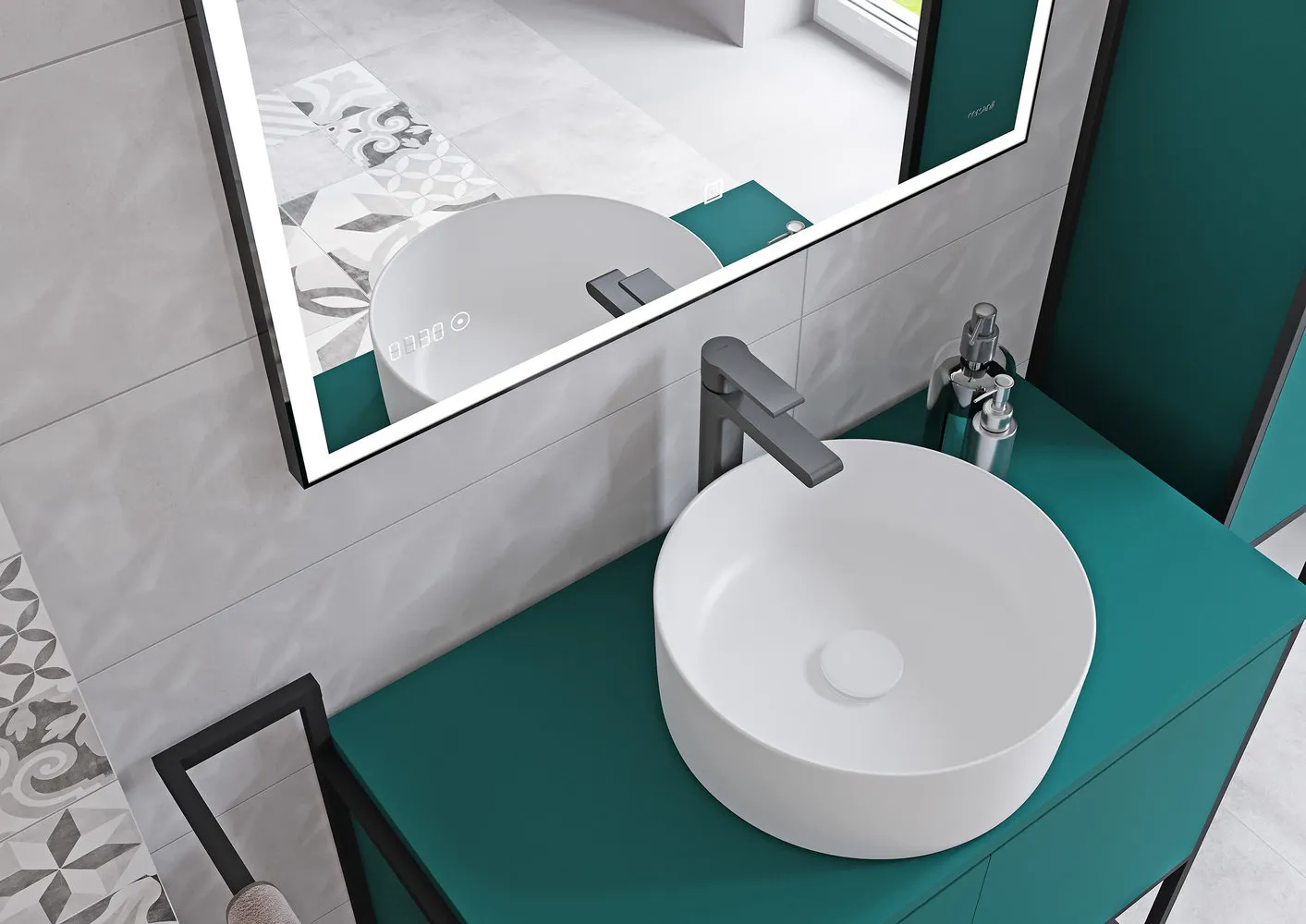 Фото: у стилі, Ванна, Поради, Cersanit, меблі для ванної, підвісні меблі для ванної – фото на нашому сайті