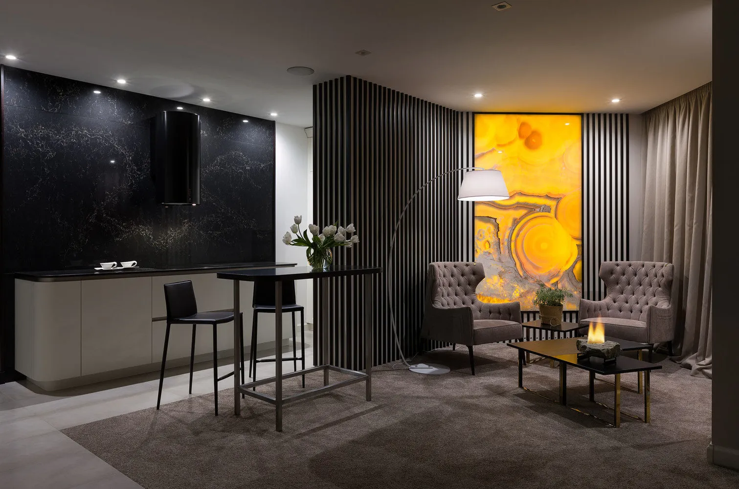 照片：现代风格客厅，公寓，每周项目、基辅、3室、超过90平方米、维多利亚·维特科夫斯卡娅 – 我们网站上的照片