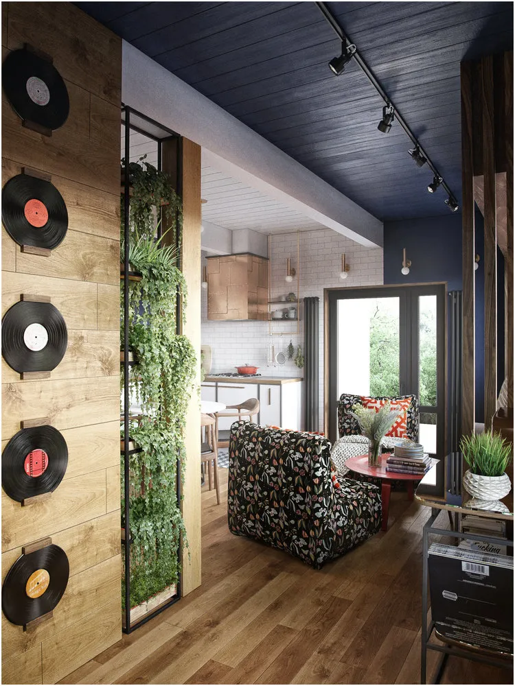 照片：现代风格厨房和餐厅，房屋，每周项目、房屋和别墅、马克西姆·朱科夫、列宁格勒地区、ToTaste Studio、4间或更多房间，超过90平方米 – 我们网站上的照片