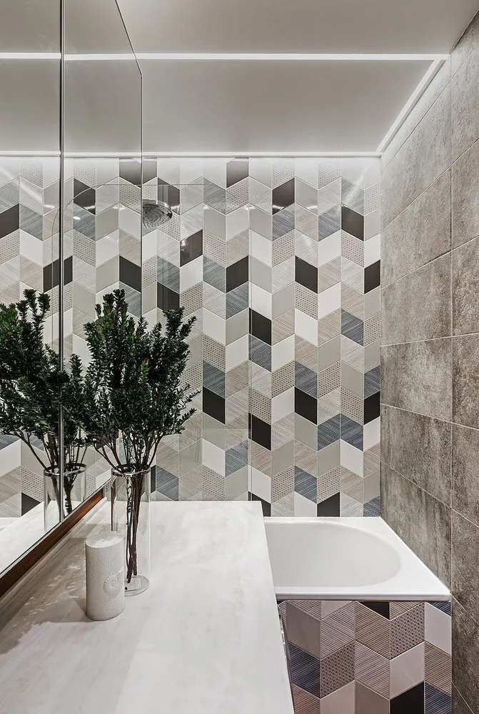 照片：现代风格浴室，建议，娜佳·卡佩尔，装修时应注意的事项，装修的关键阶段 – 我们网站上的照片