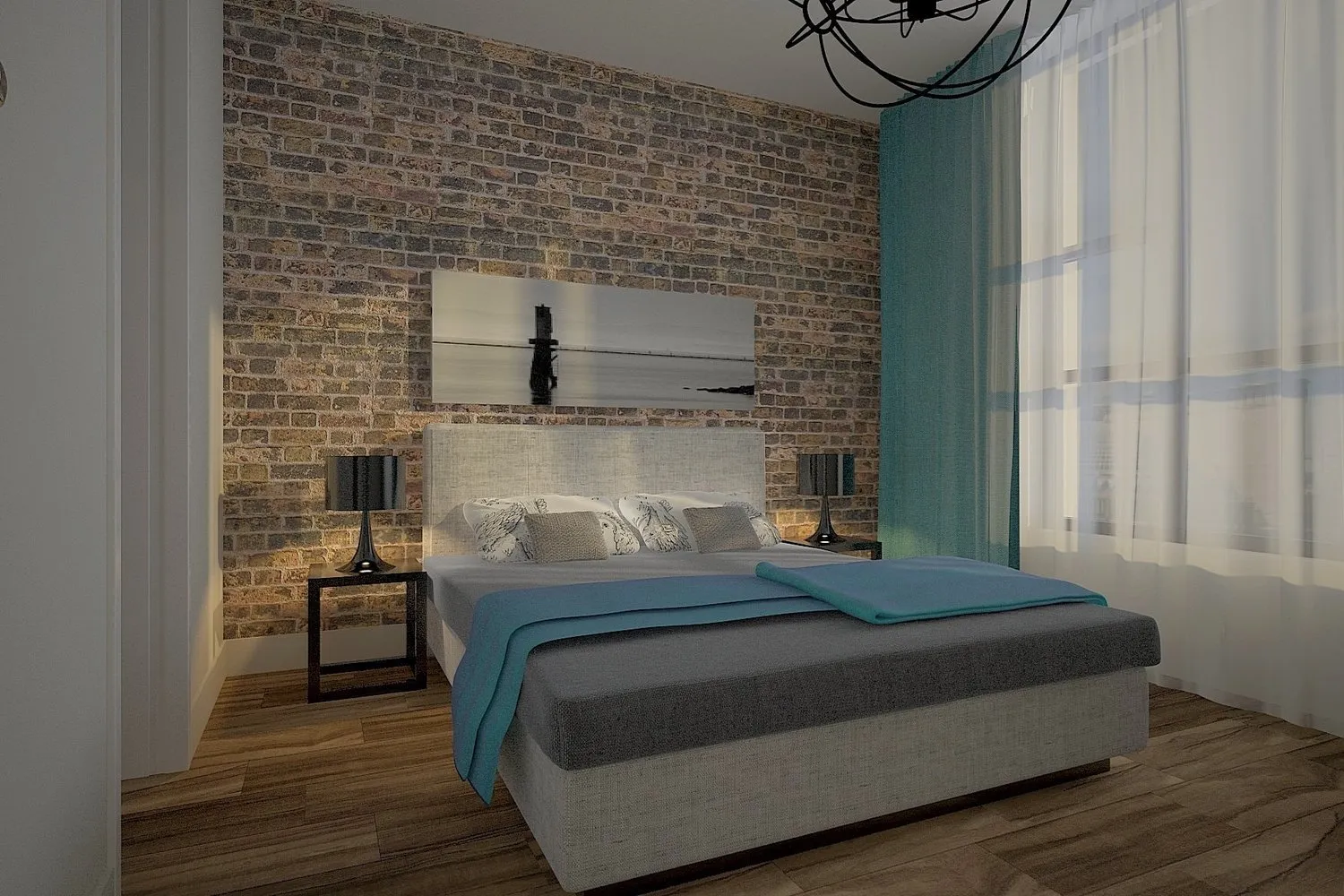 图片:极简卧室,室内装饰,技巧,达丽亚·米哈伊洛娃 – 我们网站上的照片