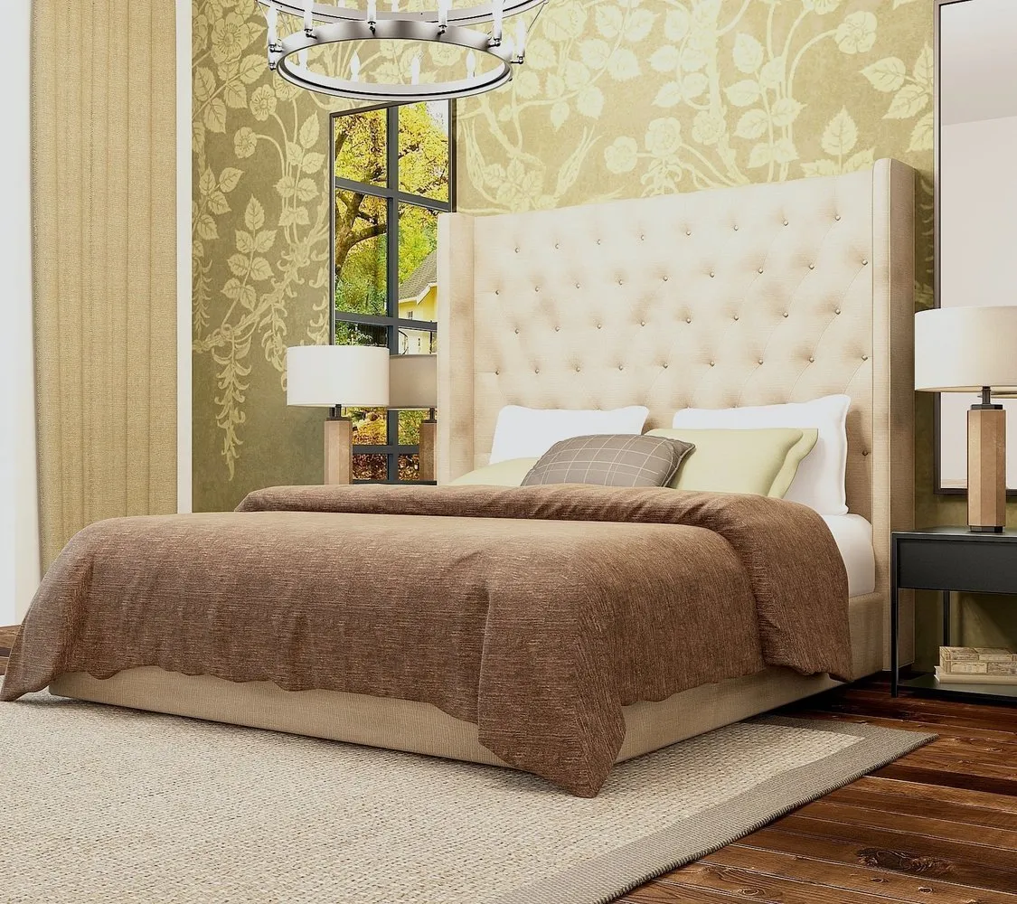 图片:现代卧室,室内装饰,技巧,达丽亚·米哈伊洛娃 – 我们网站上的照片