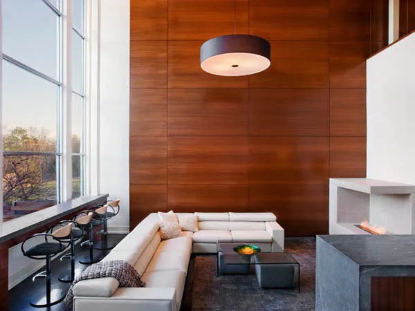 照片：极简风格客厅，技巧 – 我们网站上的照片