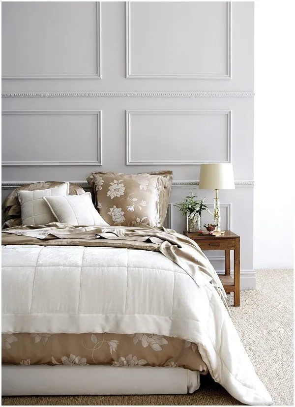 照片：现代风格卧室，室内装饰，家居装饰，墙面板 – 我们网站上的照片