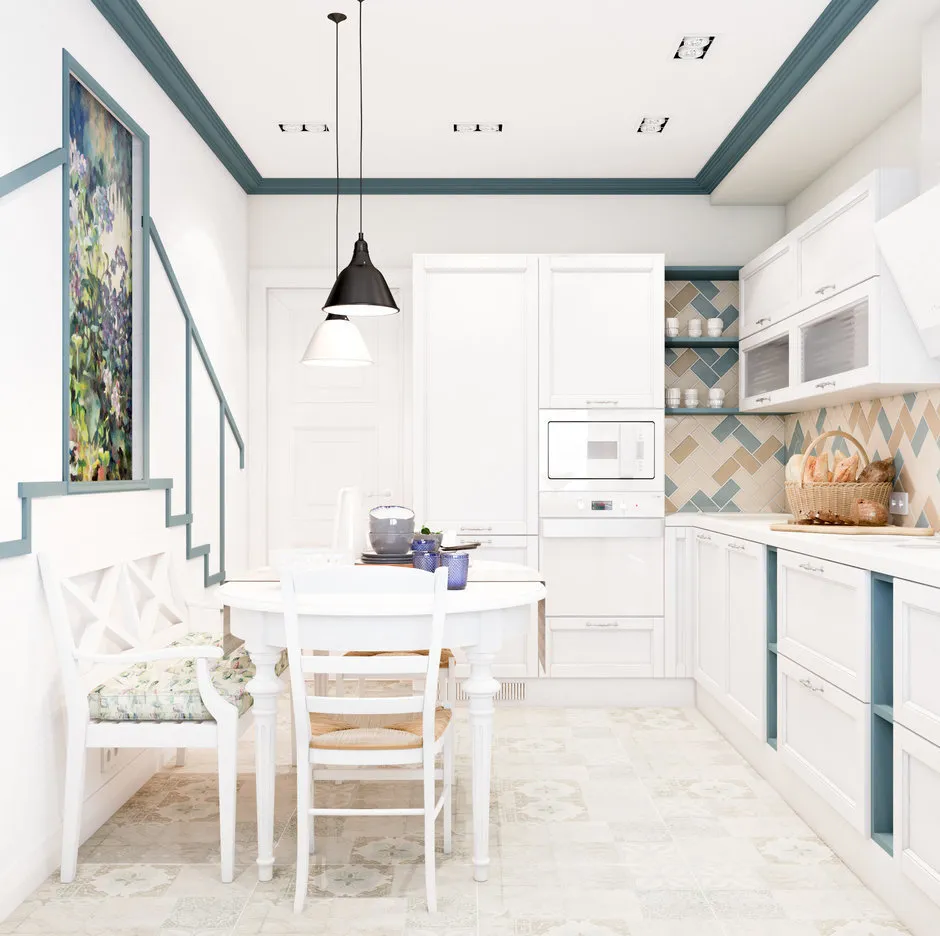 照片：现代风格厨房和餐厅，普罗旺斯与乡村，古典，高科技，东方，室内装饰，公寓，房屋，装饰，乡村别墅，生态，装饰百科全书 – 我们网站上的照片