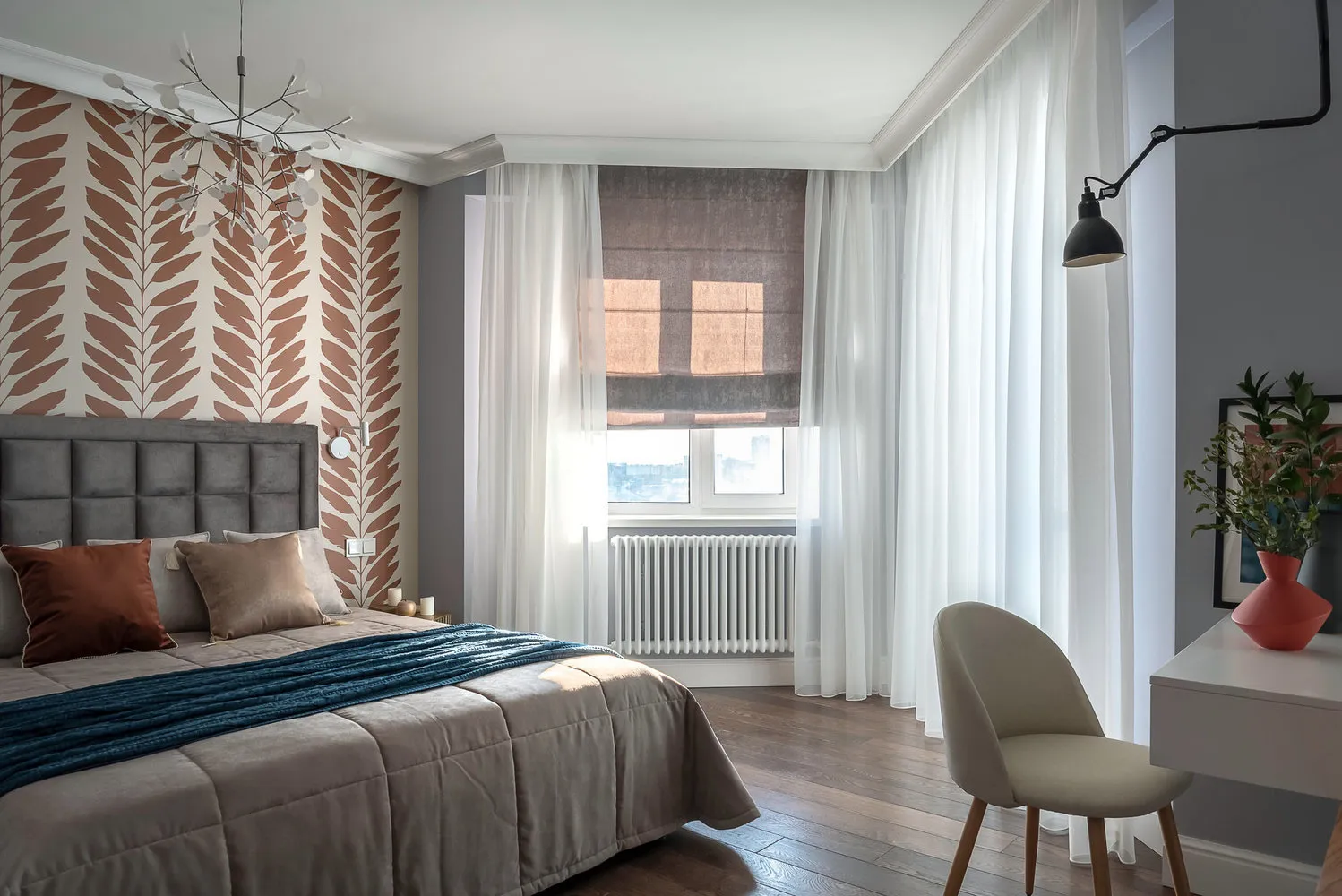 Foto: Dormitorio en estilo moderno – foto en nuestro sitio web