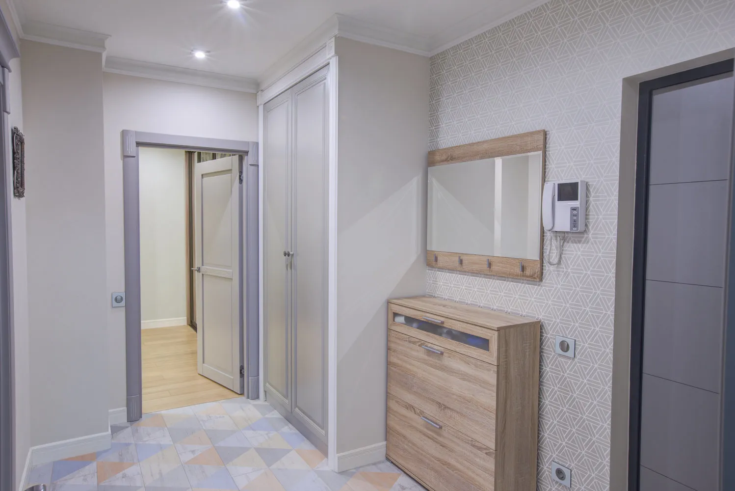 Photo : Entrée dans le style scandinave, conseils – photo sur notre site