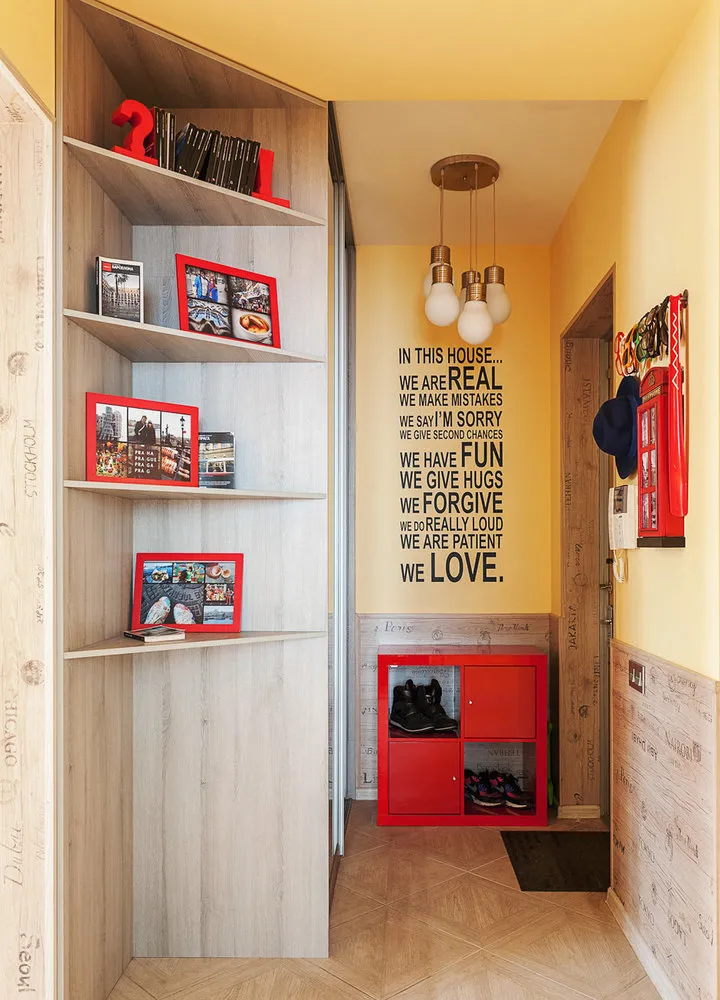 Photo : Entrée dans le style scandinave, conseils – photo sur notre site