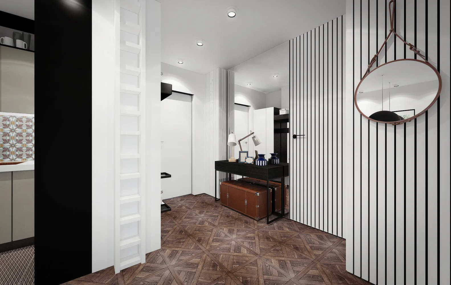 Photo: Hallway in Style Scandinavian, Living Room, Wardrobe, Tips – Photo on Our Site