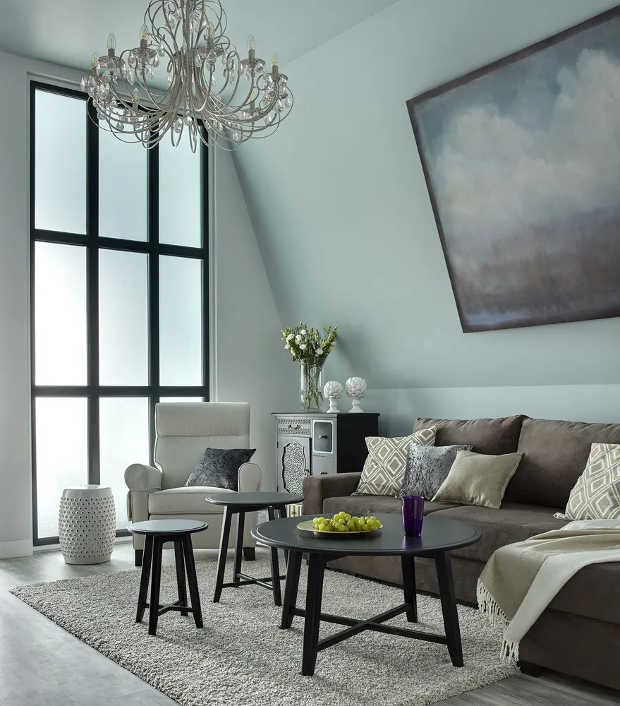 Photo: Living Room in Style Classical, Modern, Apartment, Weekly Project, Moscow Region, Vera Tarlovskaya, 3 Rooms, 60-90 Square Meters – Photo on Our Site