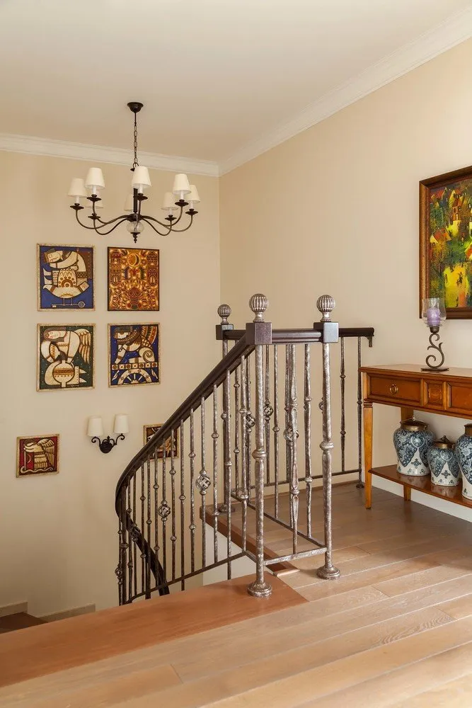 Photo: Hallway in Style Classical, Eclectic, Weekly Project, Moscow, House and Dacha, Townhouse, Natalia Tarhanova – Photo on Our Site