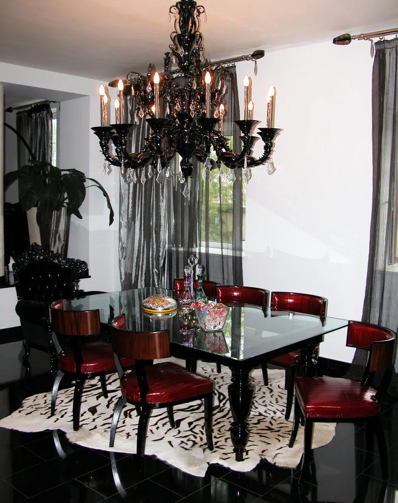 照片：现代风格厨房和餐厅，技巧 – 我们网站上的照片