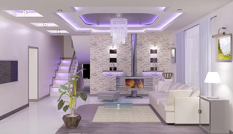 图片:现代风格客厅,提示 – 我们网站上的照片