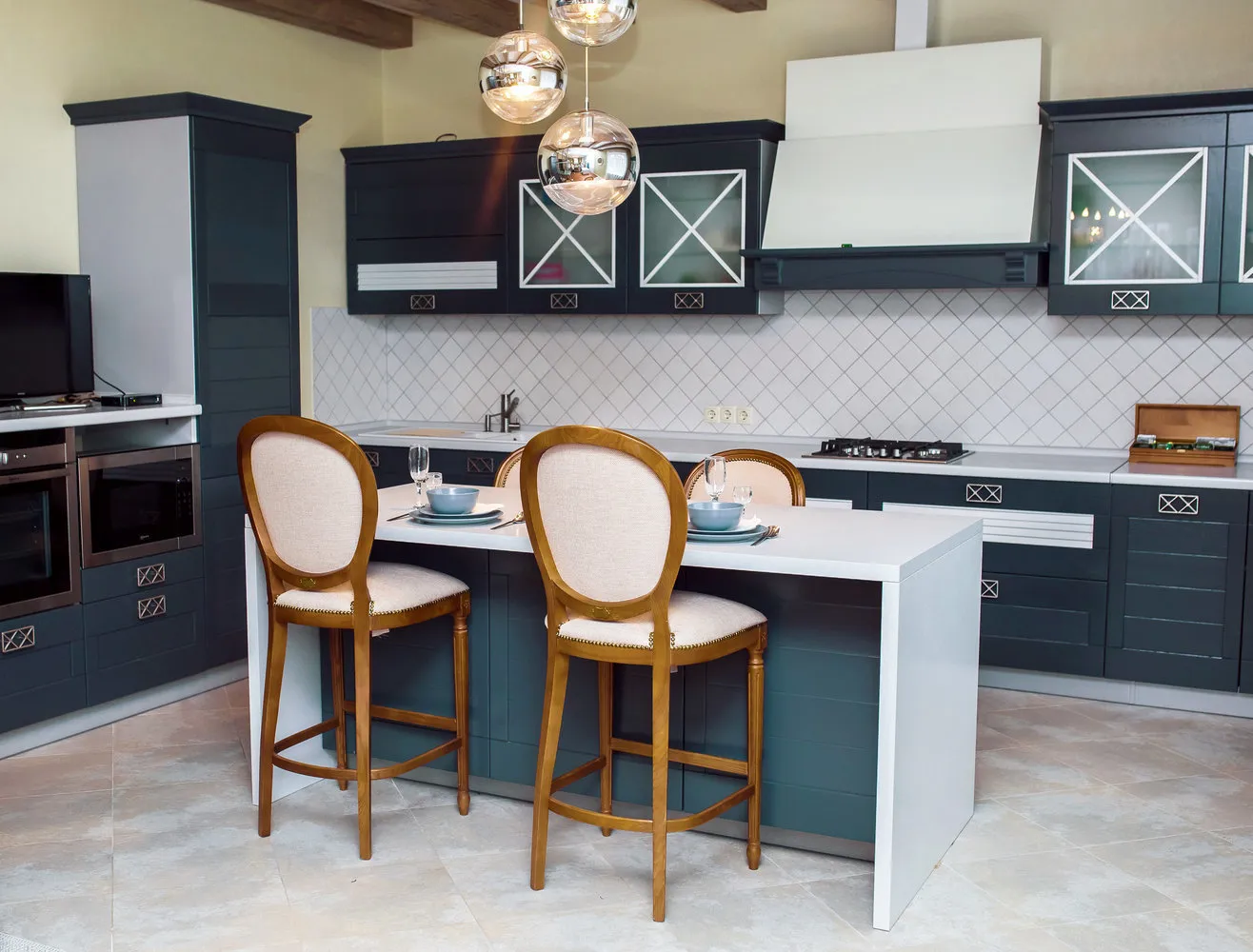 照片:风格、厨房和餐厅,技巧 – 我们网站的照片