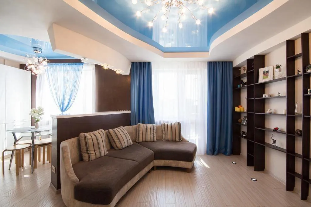 照片:现代风格客厅,技巧——我们网站上的照片