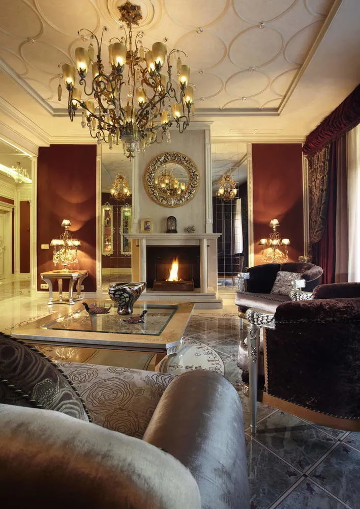 照片:古典风格客厅,技巧——我们网站上的照片