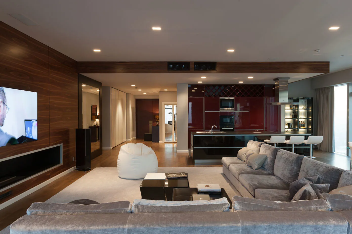 照片:现代风格客厅,技巧——我们网站上的照片