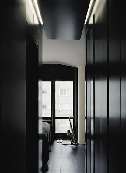 Фотографія: в стилі , Квартира, Колір у інтер'єрі, Дома і квартири, Білий, Чорний – фото на нашому сайті