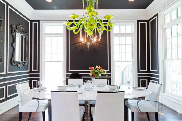 Фотографія: Кухня і столова в стилі Еклектика, Декор інтер'єру, Дизайн інтер'єру, Колір у інтер'єрі – фото на нашому сайті