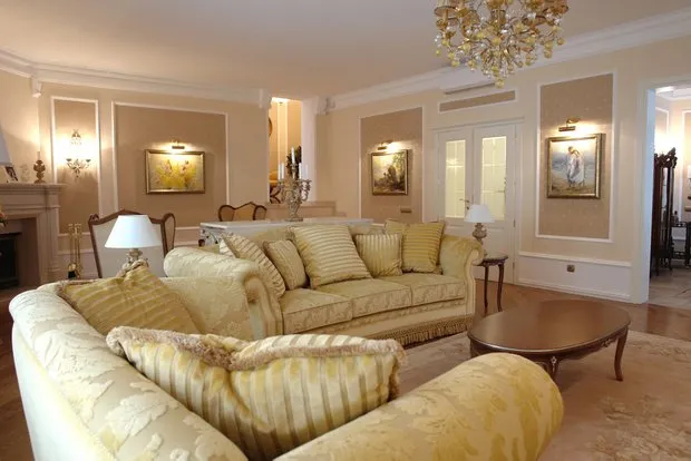 Фотография: Гостиная в стиле Классический, Советы – фото на нашем сайте