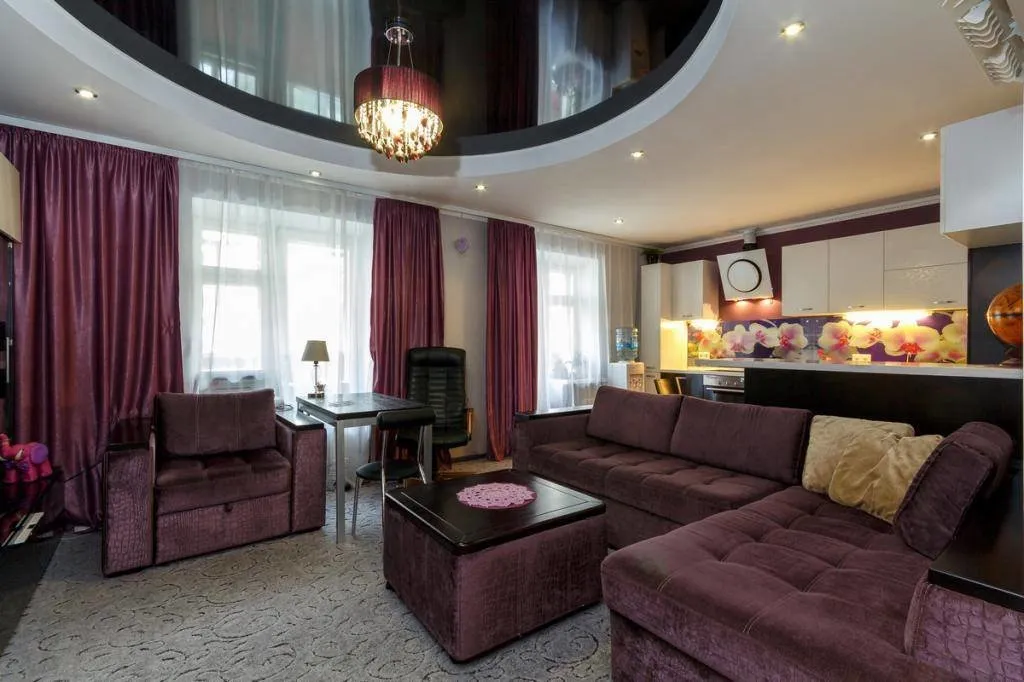 照片：现代风格客厅，技巧——我们网站上的照片