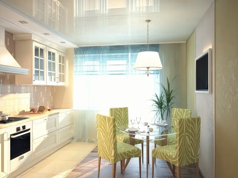 照片：现代风格厨房和餐厅，技巧——我们网站上的照片