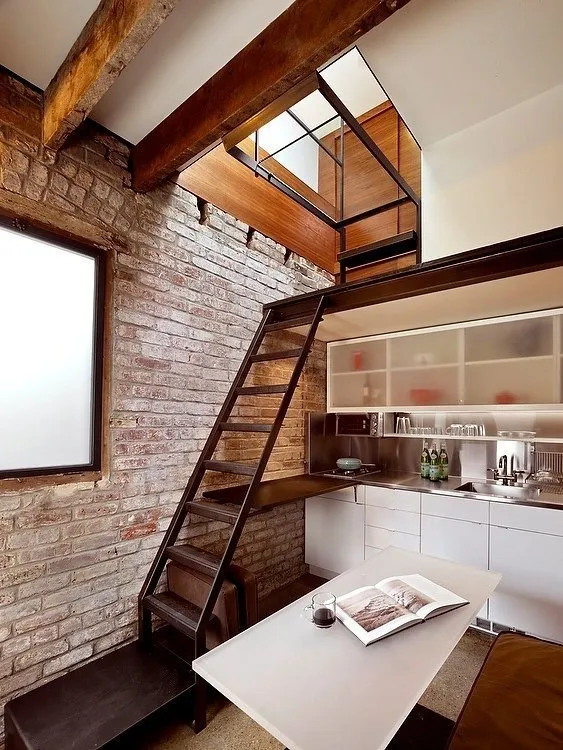 Photo: Kitchen and Dining Room in Loft Style, Tips – Photos on Our Site