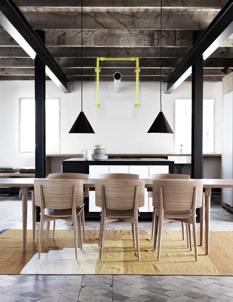 照片：现代风格厨房和餐厅，技巧——我们网站的照片