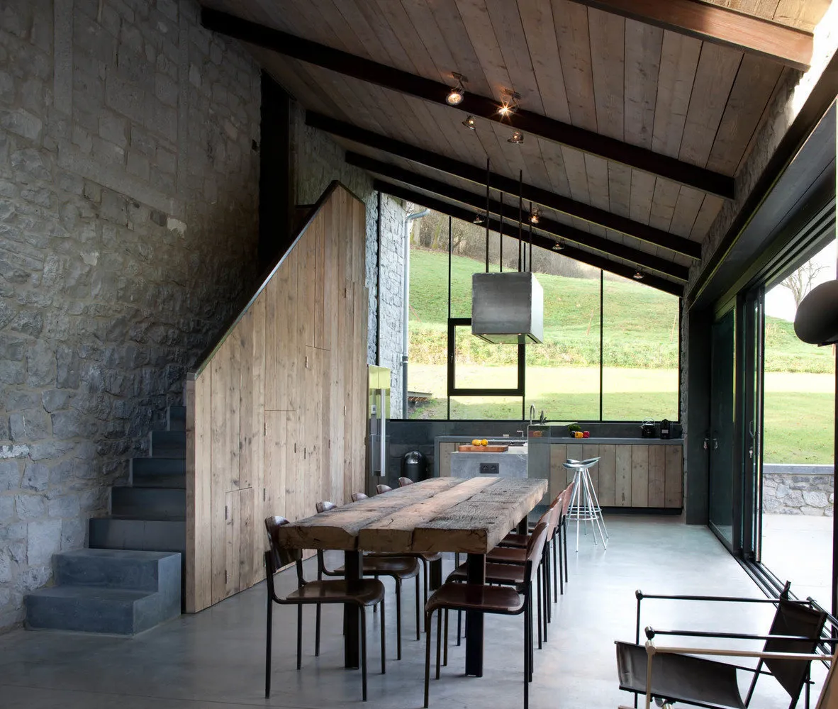 照片：普罗旺斯和乡村风格厨房和餐厅，技巧——我们网站的照片