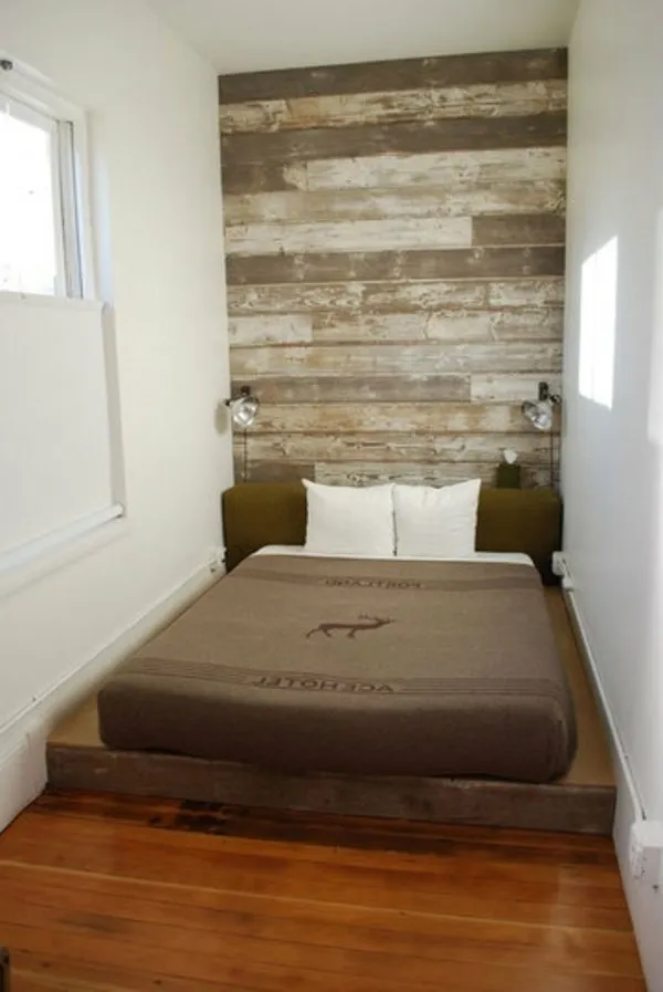 照片：现代风格卧室，技巧 - 我们网站上的照片