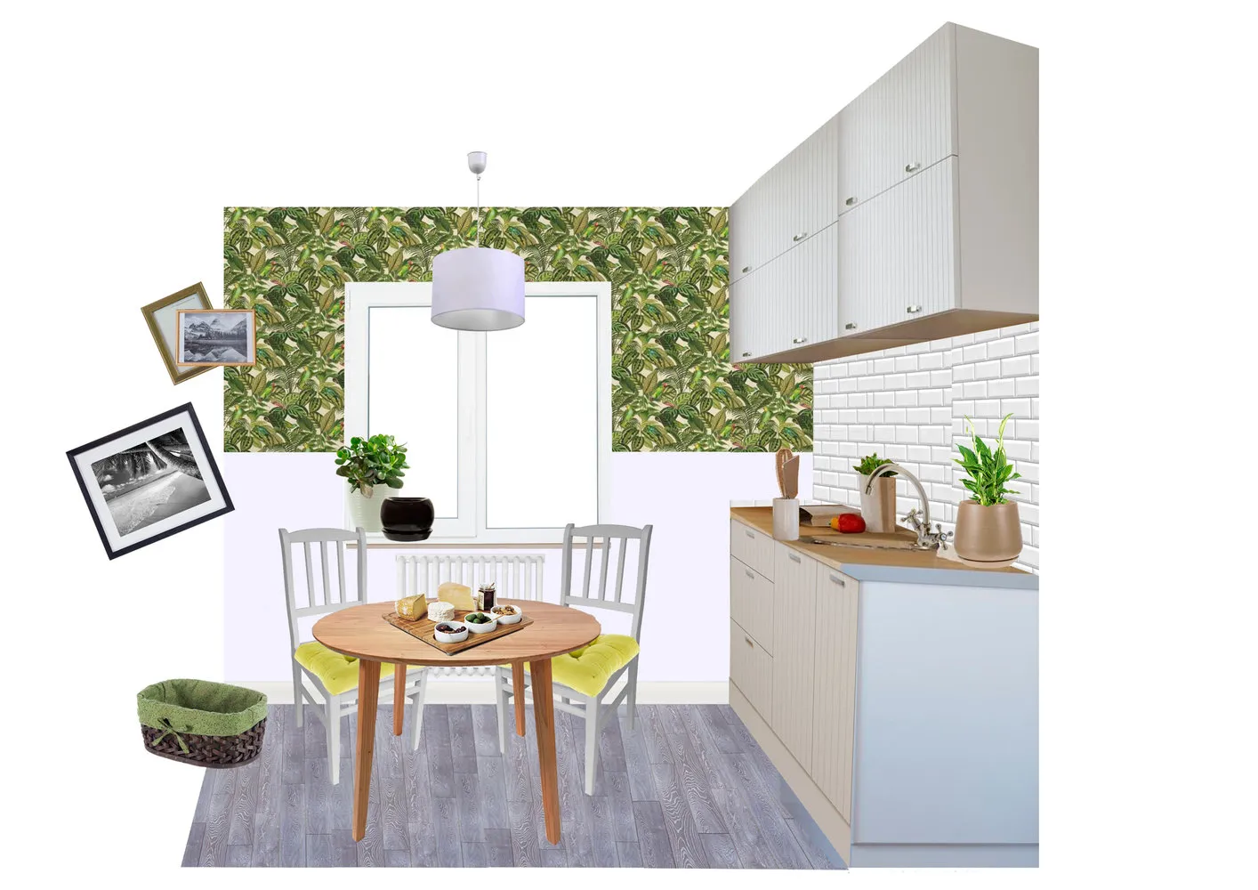 Фотография: в стиле , Кухня и столовая, Современный, Декор и DIY, Декор, Мебель и свет, Советы, Эко, как оформить кухню-столовую, Леруа Мерлен, Leroy Merlin, Екатерина Кажанова – фото на нашем сайте