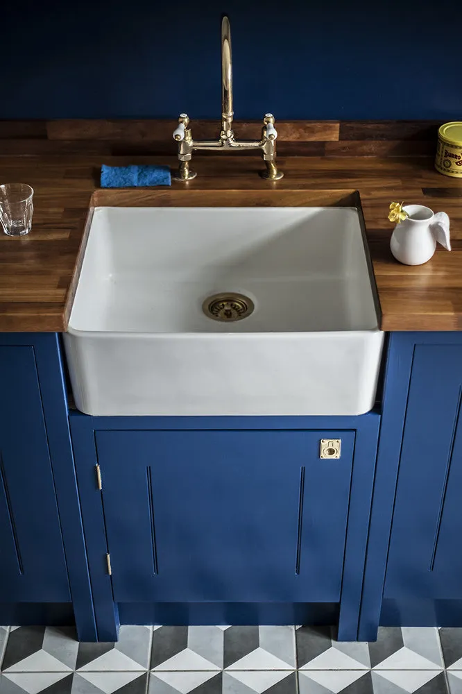 照片:风格,厨房与餐厅,室内装饰,房屋,白色,红色,蓝色,棕色,蓝色厨房——我们网站上的照片