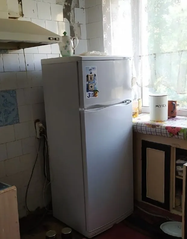 Foto: estilo escandinavo, Cocina y comedor, Remodelación en la práctica, Interiores de krushchov - fotos en nuestro sitio web