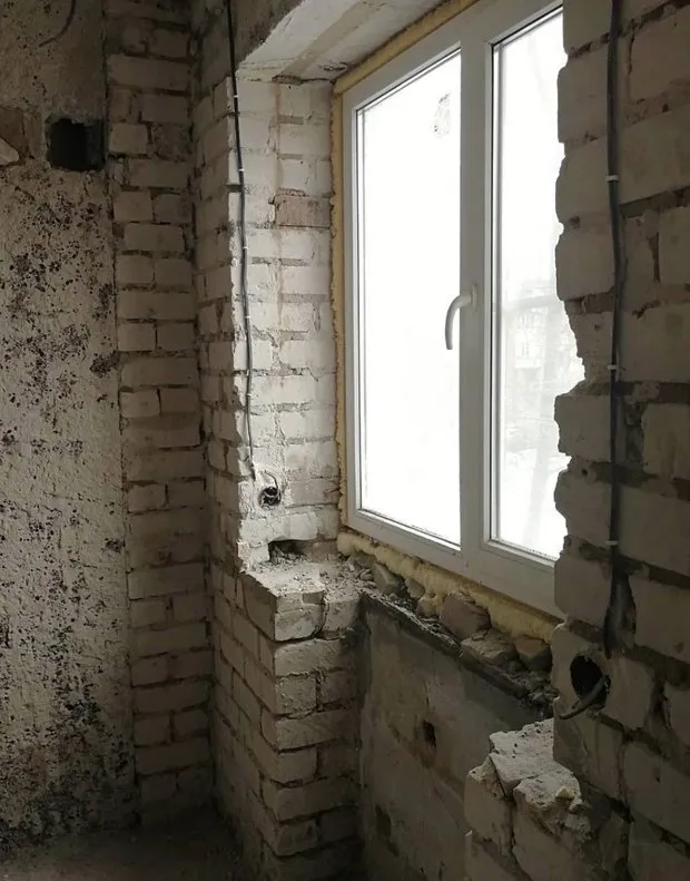 Foto: estilo escandinavo, Cocina y comedor, Remodelación en la práctica, Interiores de krushchov - fotos en nuestro sitio web