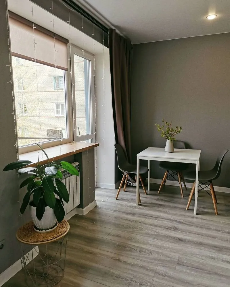 Foto: estilo escandinavo, Remodelación en la práctica, Interiores de krushchov - fotos en nuestro sitio web