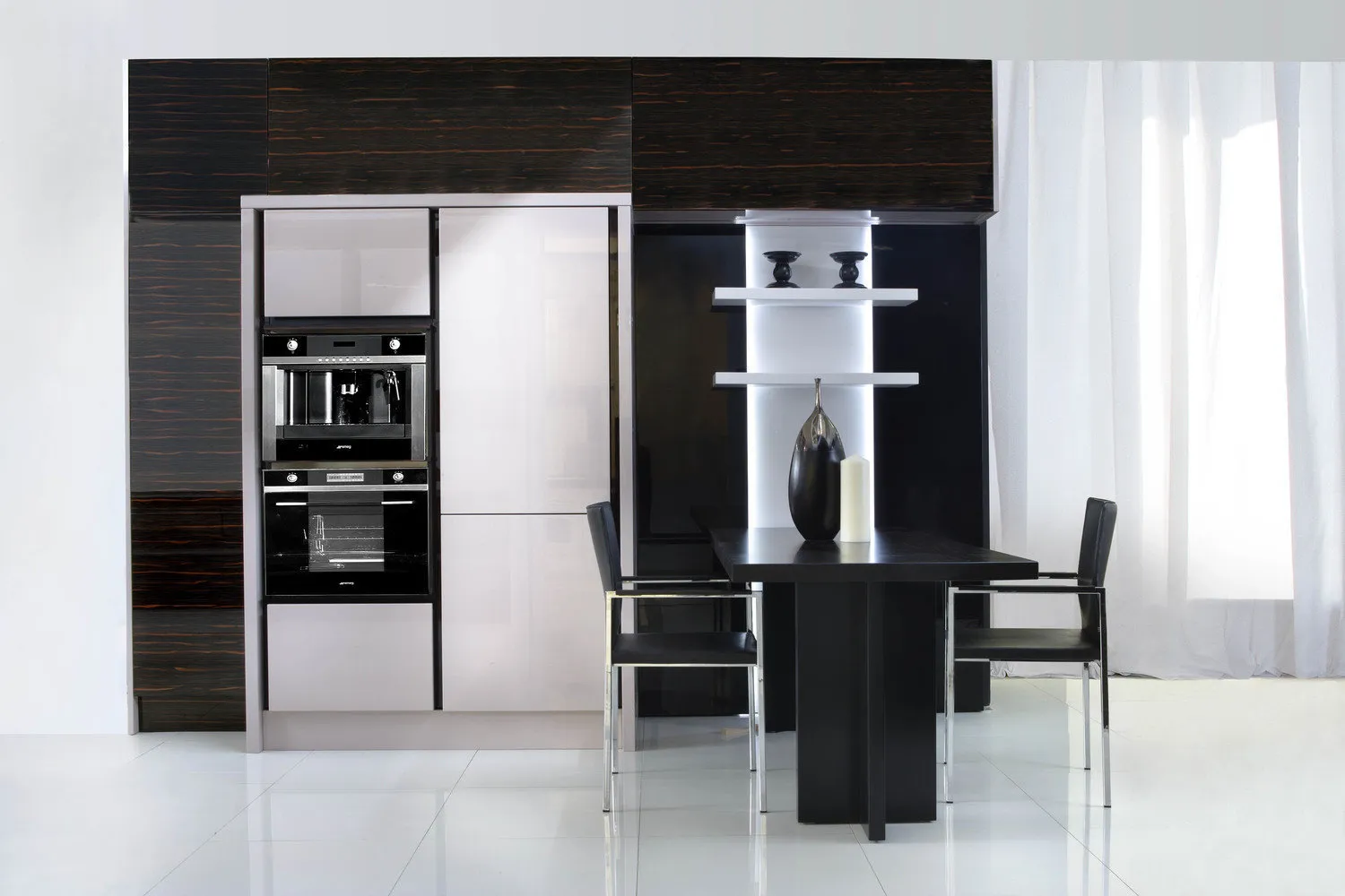 Foto: Küche und Esszimmer im modernen Stil, Tipps – Fotos auf unserer Website