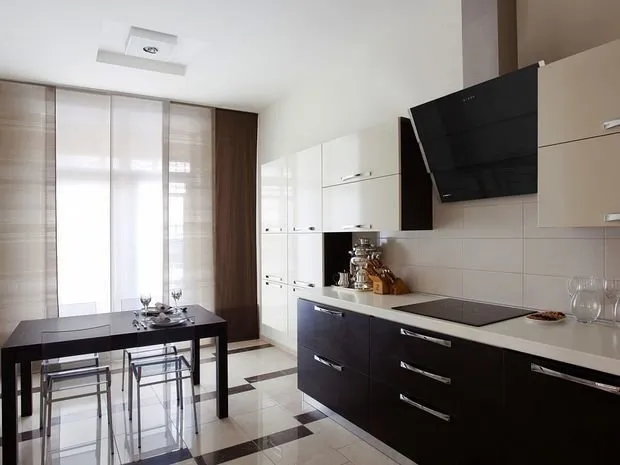 Foto: Küche und Esszimmer im modernen Stil, Tipps – Fotos auf unserer Website